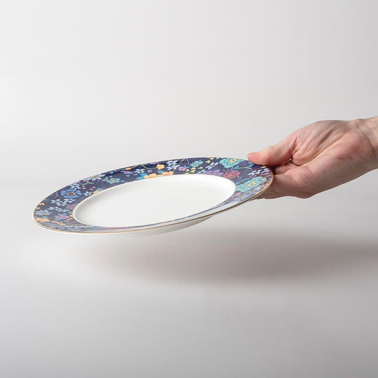 BLUE 21cmプレート