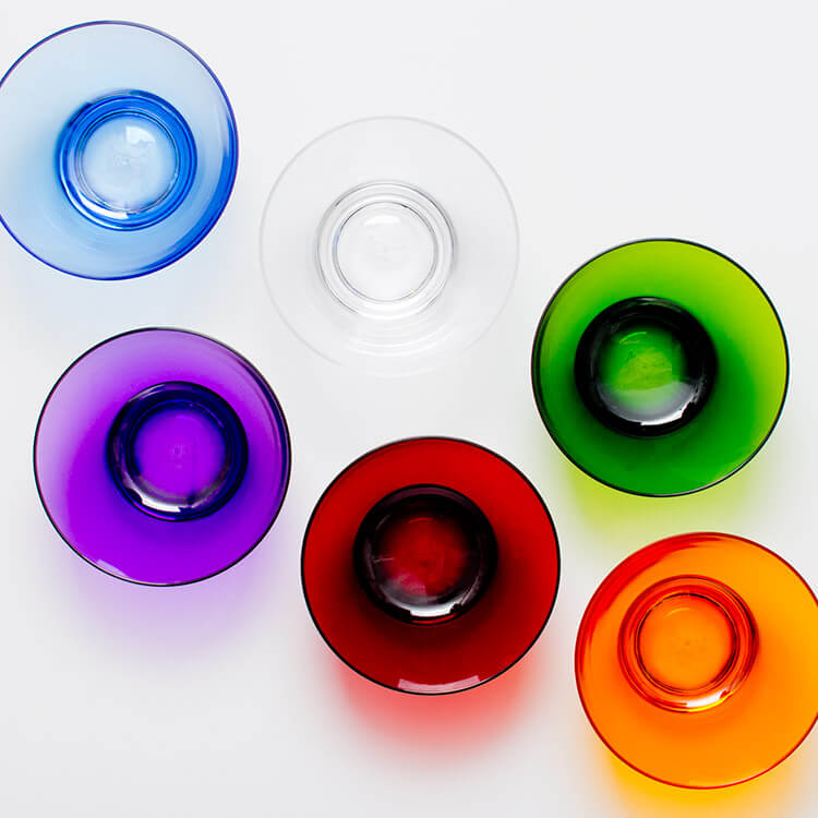 ポリカーボネート製 グラス (330cc)(サファイア)