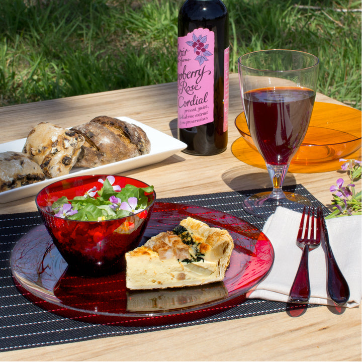 ポリカーボネート製 ラウンドボール・スモール (ガーネット)