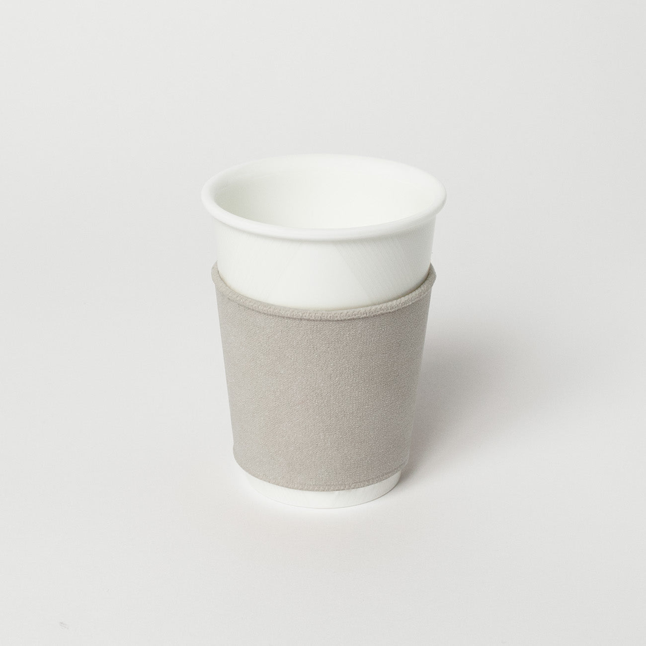 like a Paper Cup (鼓門) スリーブ付 (ライトグレー)
