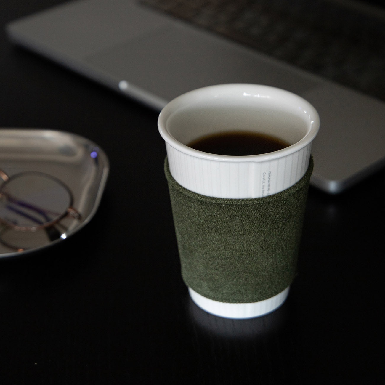 like a Paper Cup ペアセット (金彩なし) スリーブ付 (オリーブ・オニオン)