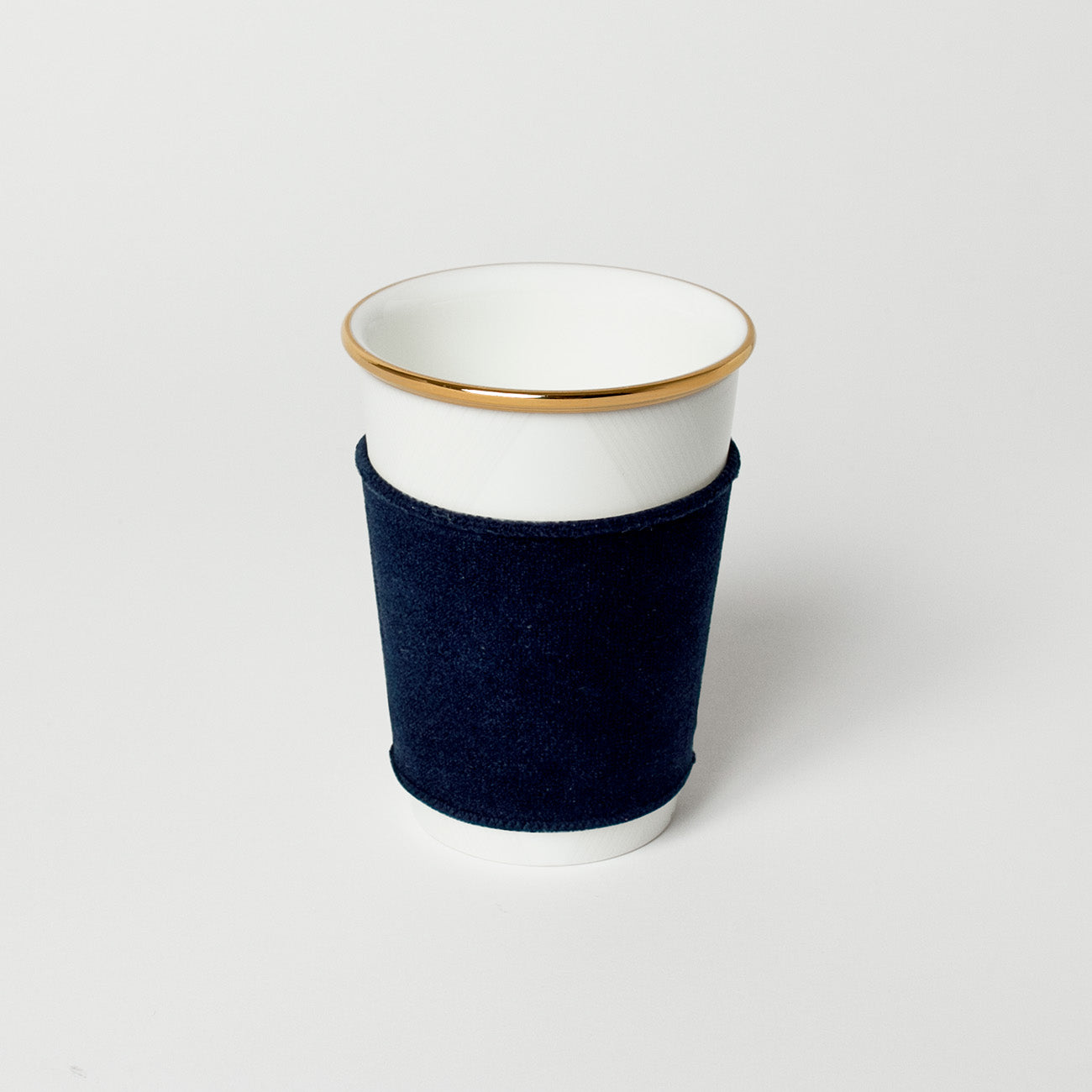 like a Paper Cup (鼓門 金彩) スリーブ付 (インディゴ)