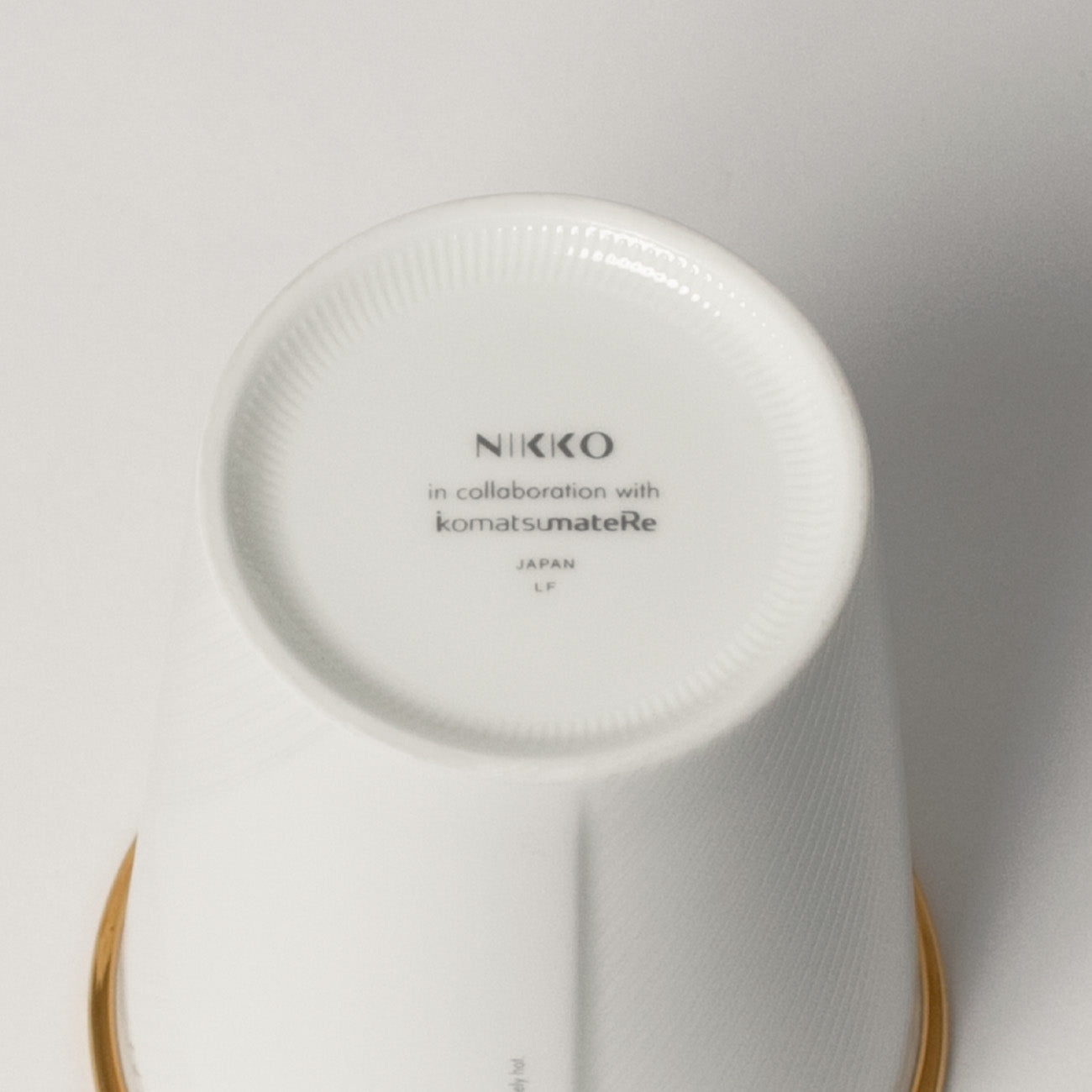 like a Paper Cup (鼓門 金彩) スリーブ付 (オリーブ)