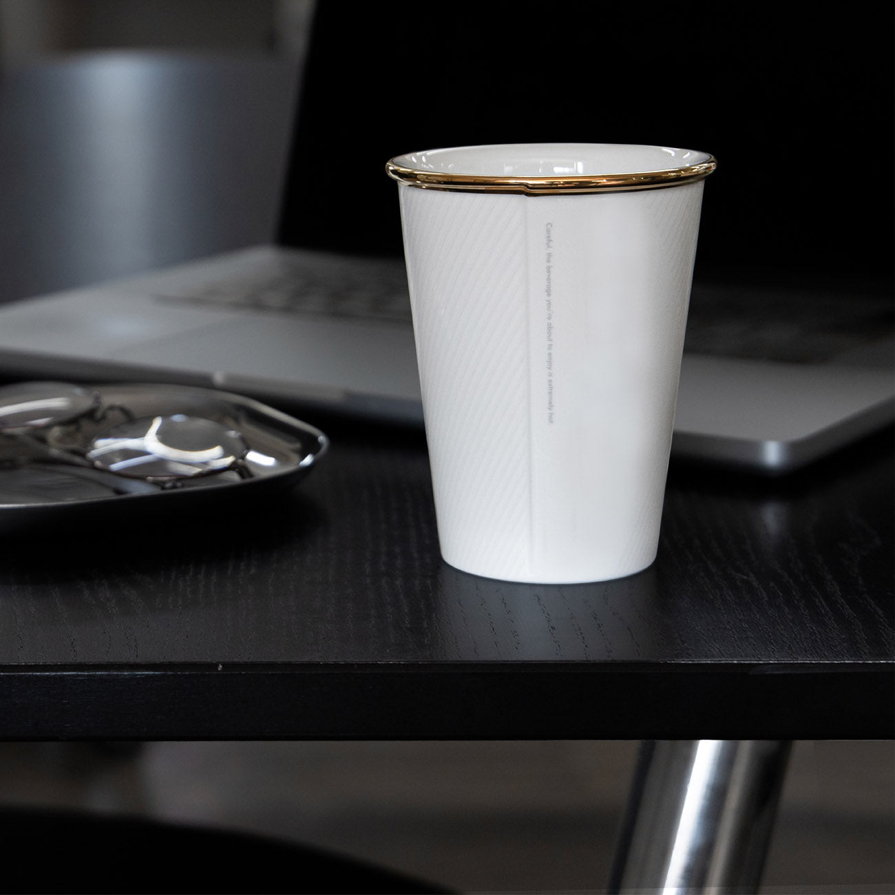 like a Paper Cup ペアセット (金彩あり) スリーブ付 (オリーブ・オニオン)