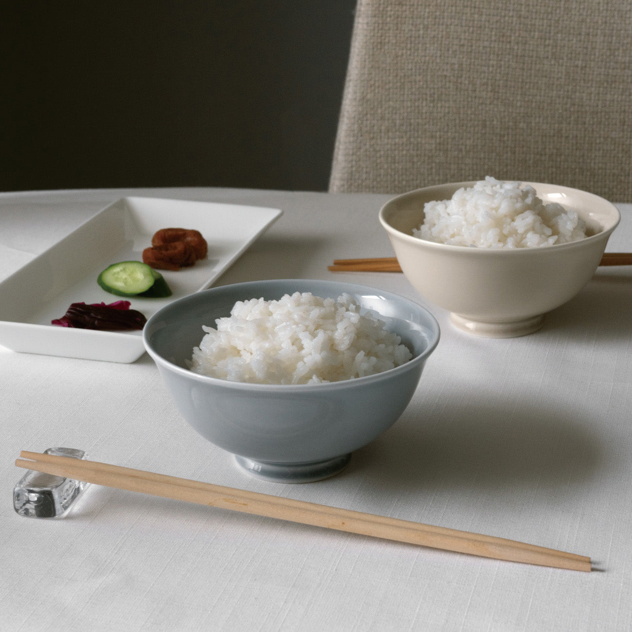 13cmご飯茶碗2個組 C6