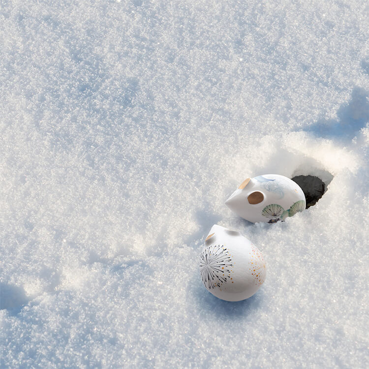 ねずみ (NiPPONめでたづくし) 台座付