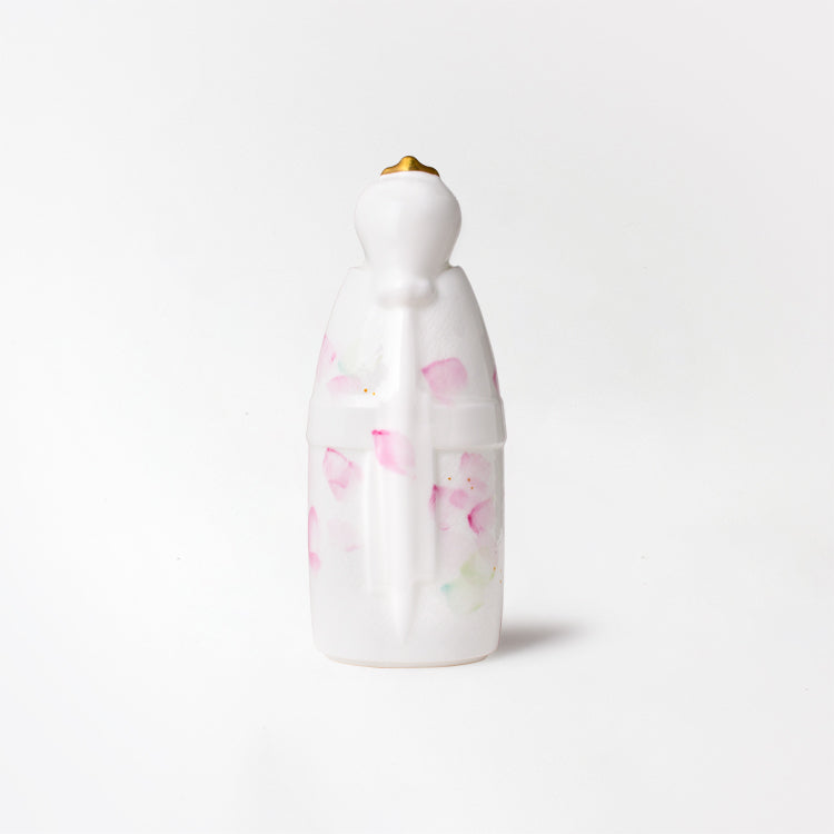 立ち雛 NiPPONめでたづくし 名入れ扇札 (ひらがな)付