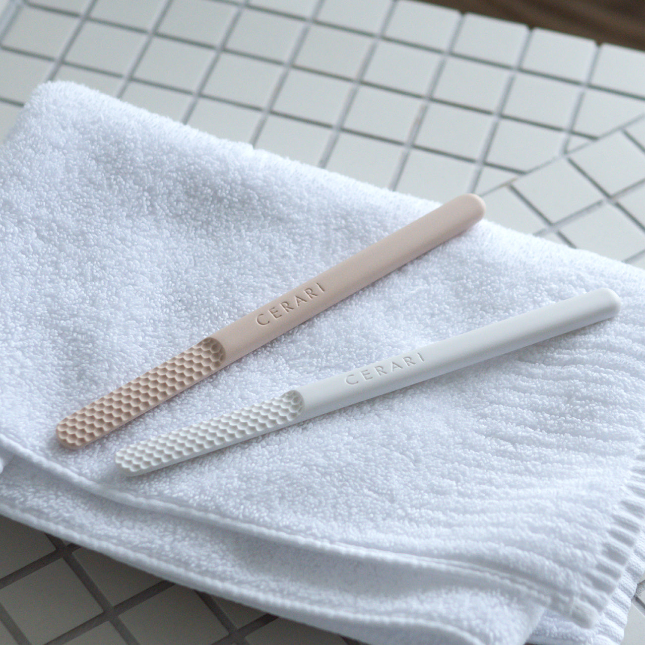 舌クリーナー ピンクベージュ