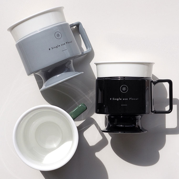 #Single use Planet cup (グレー)