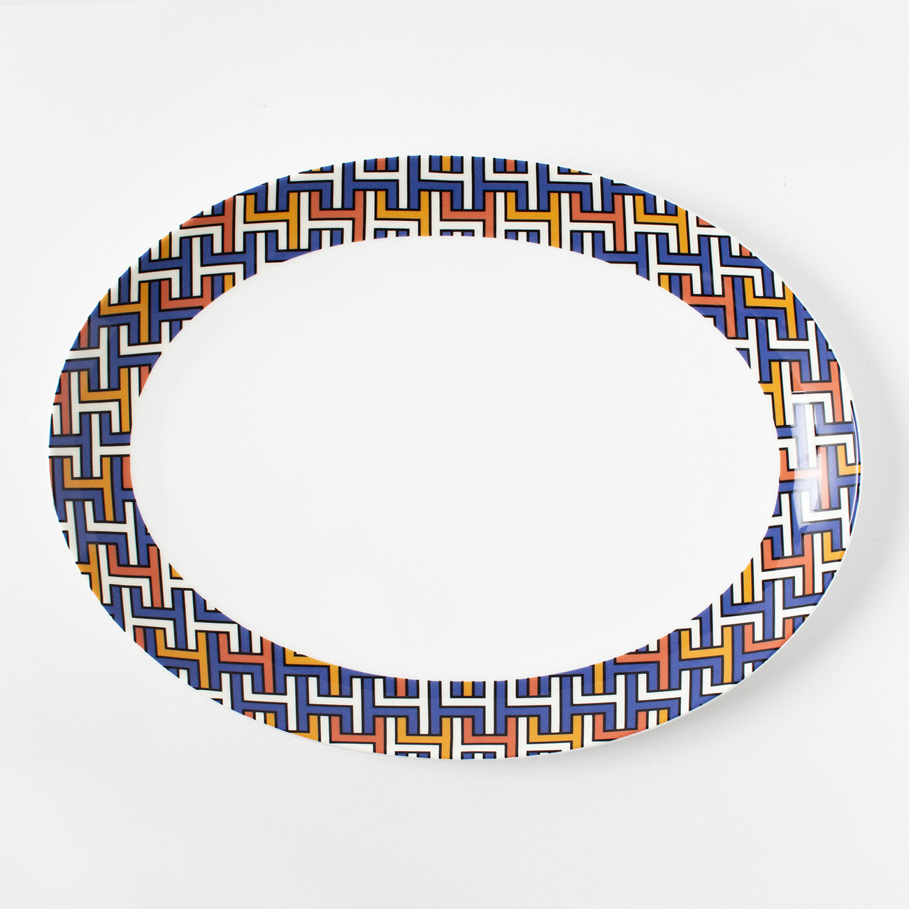 31cmオーバルプレート (CLOUDY TABLE 「Chairs」)