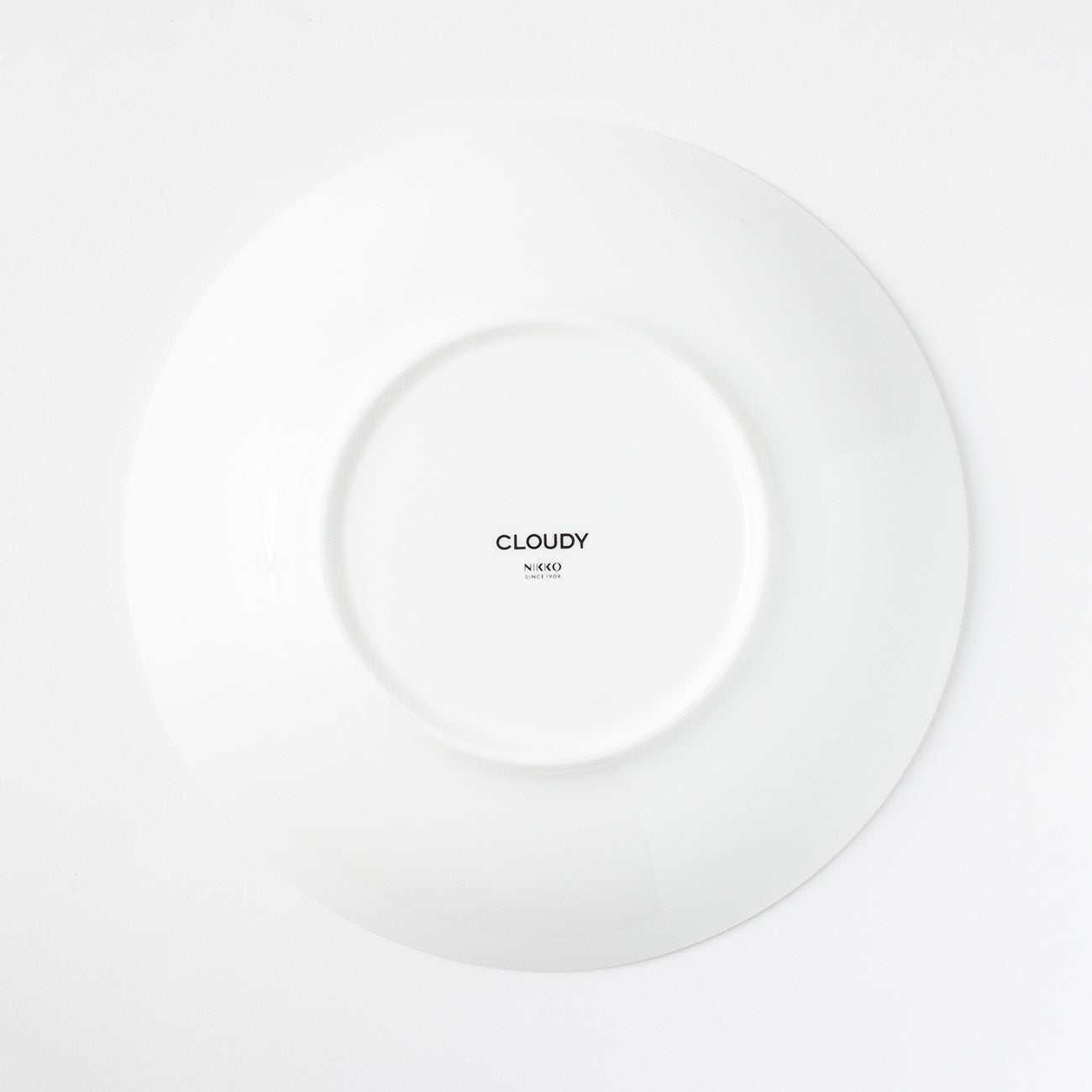 26cmディーププレート (CLOUDY TABLE 「First C」)