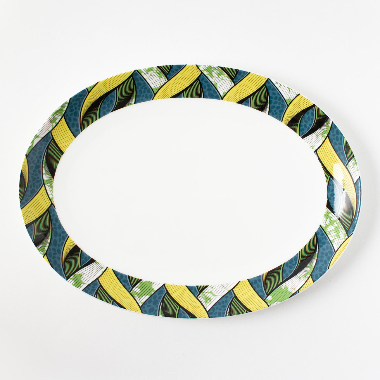 31cmオーバルプレート (CLOUDY TABLE 「Sexy」)