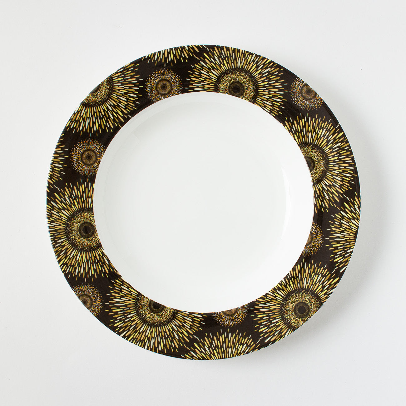 26cmパスタプレート (CLOUDY TABLE 「Suns & Beams」)