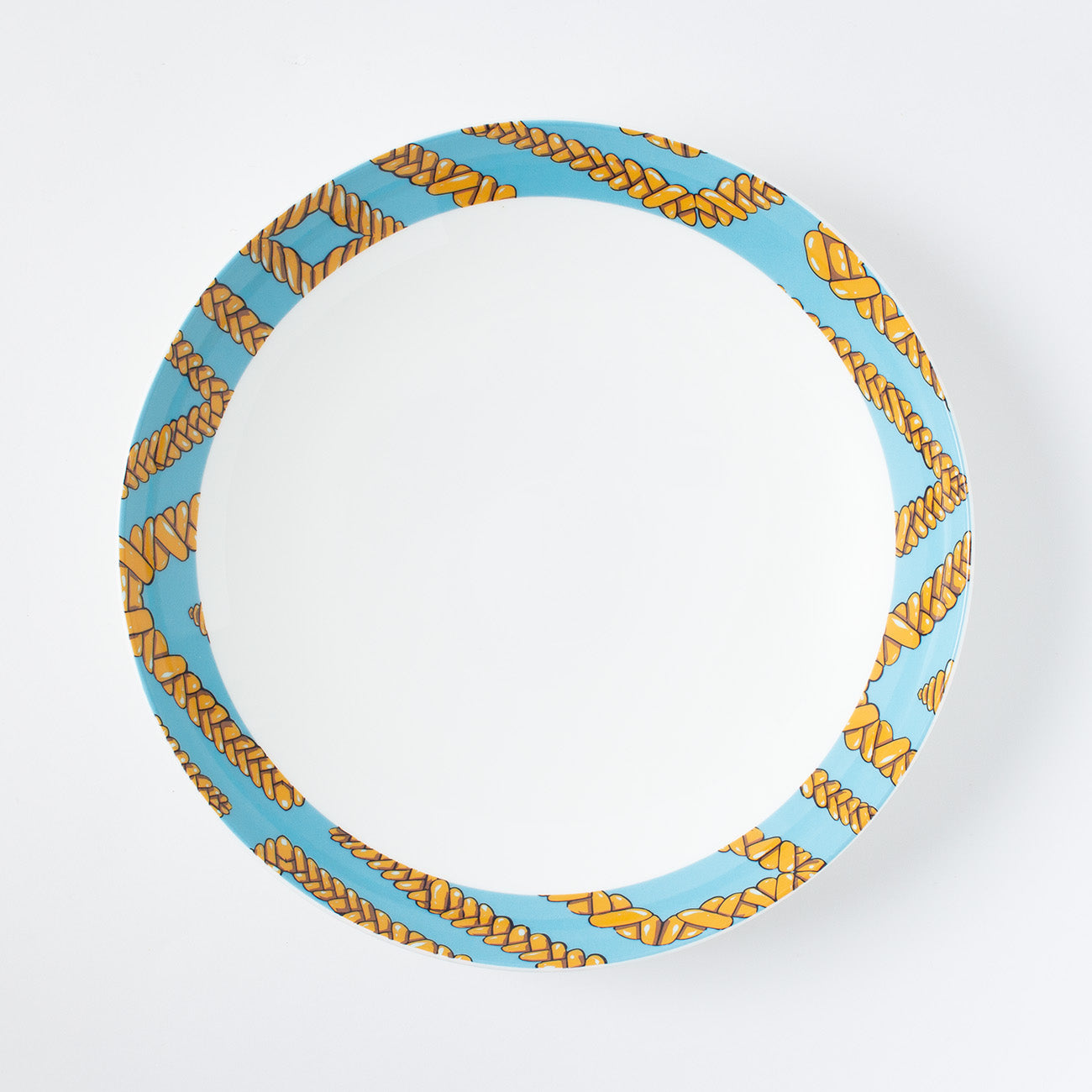 26cmディーププレート (CLOUDY TABLE 「Kizuna」)