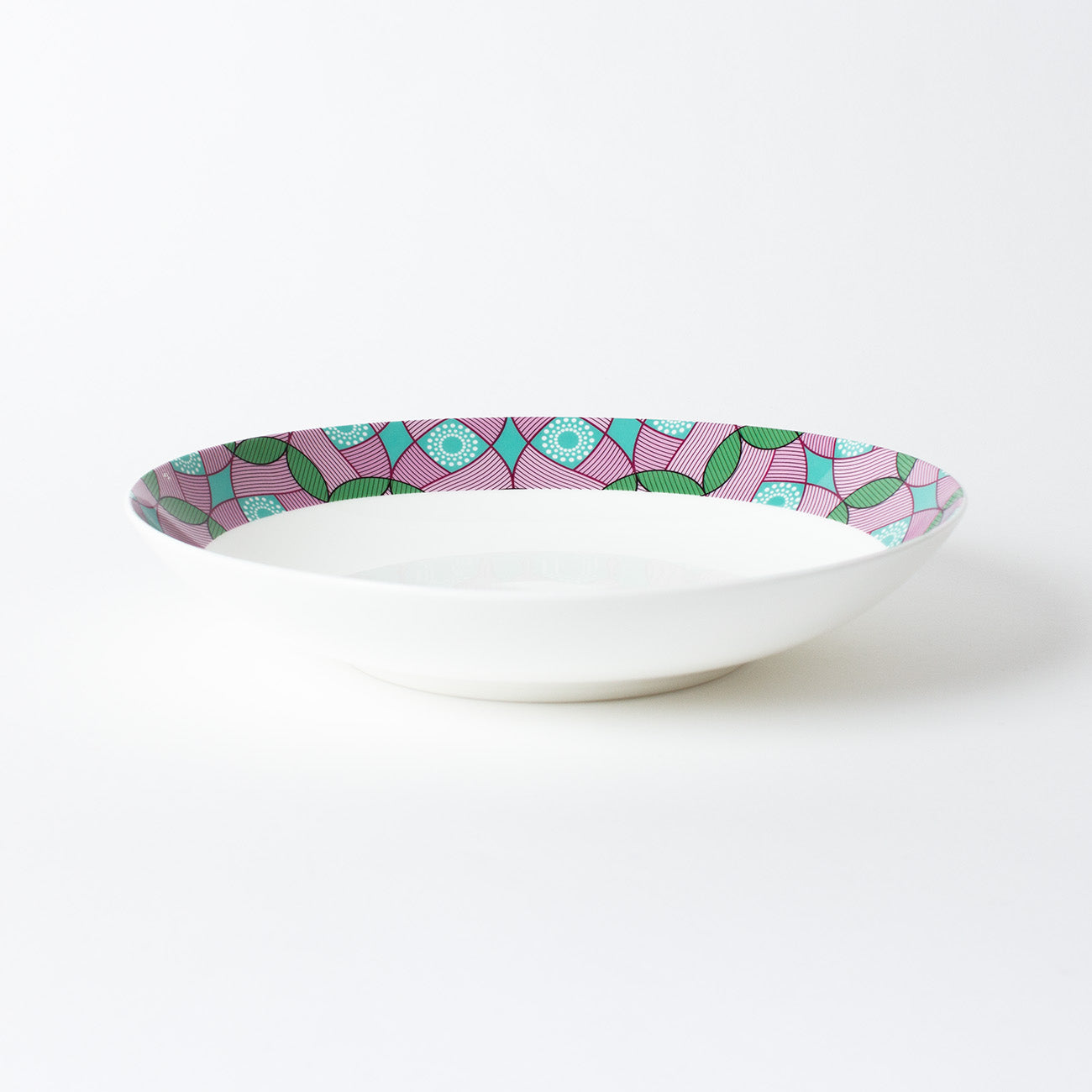 26cmディーププレート (CLOUDY TABLE 「Petals」)