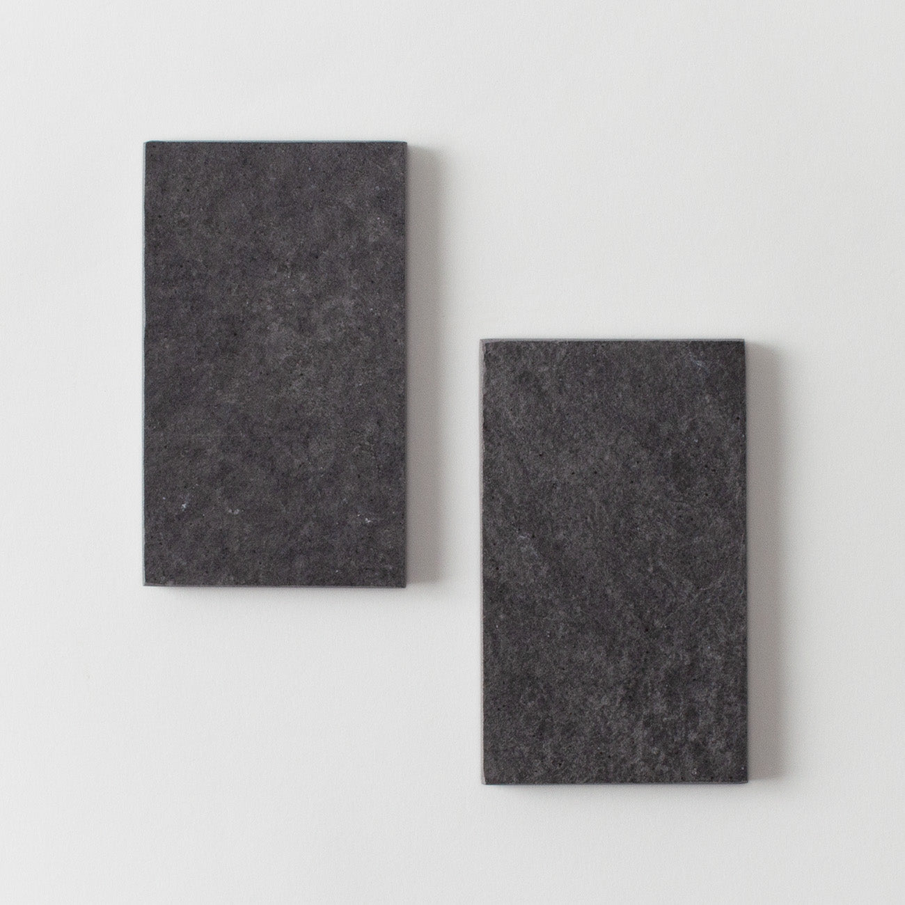 長角10cmx6cm ペアセット ブラック