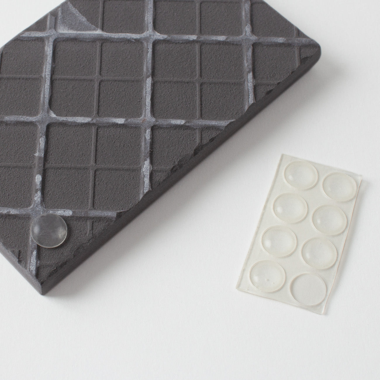 長角10cmx6cm ペアセット ブラック