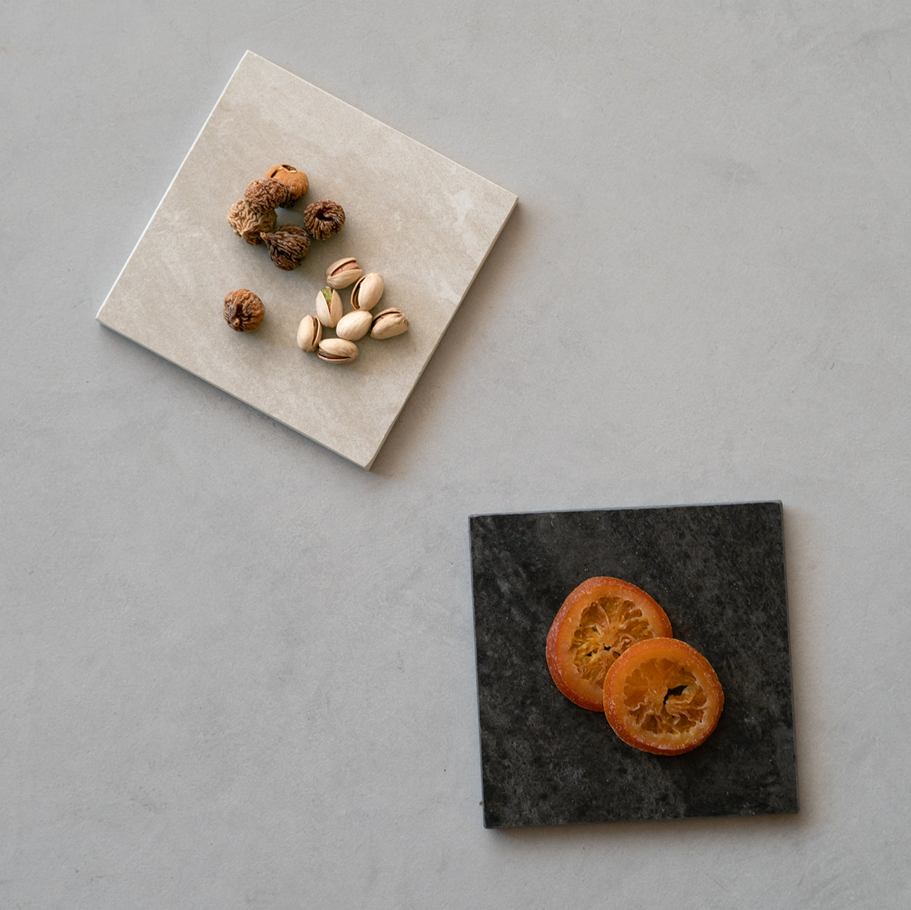 正方形15cm角 ペアセット ブラック