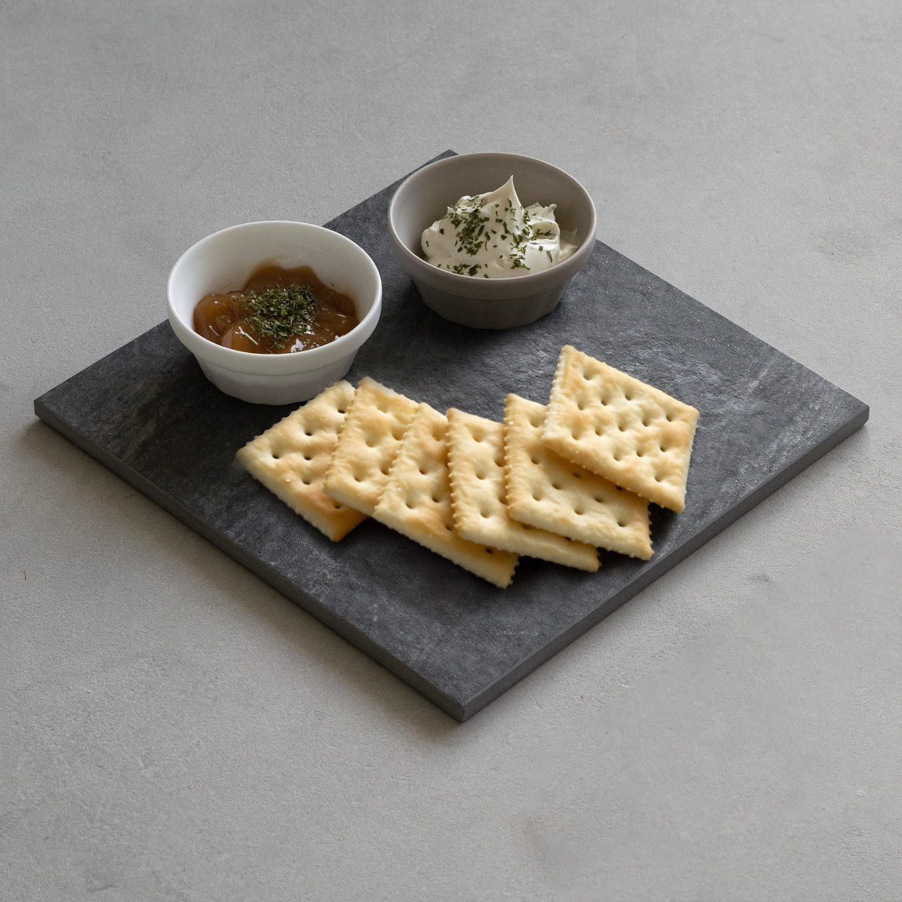 正方形20cm角 ペアセット ブラック