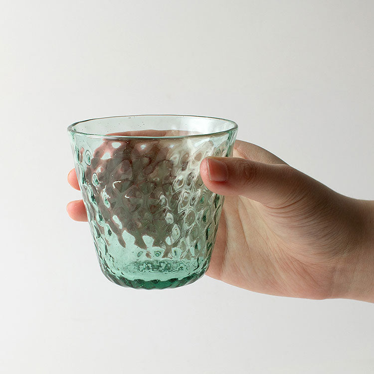 mado タンブラーS (アイスグリーン/ダイヤ柄)