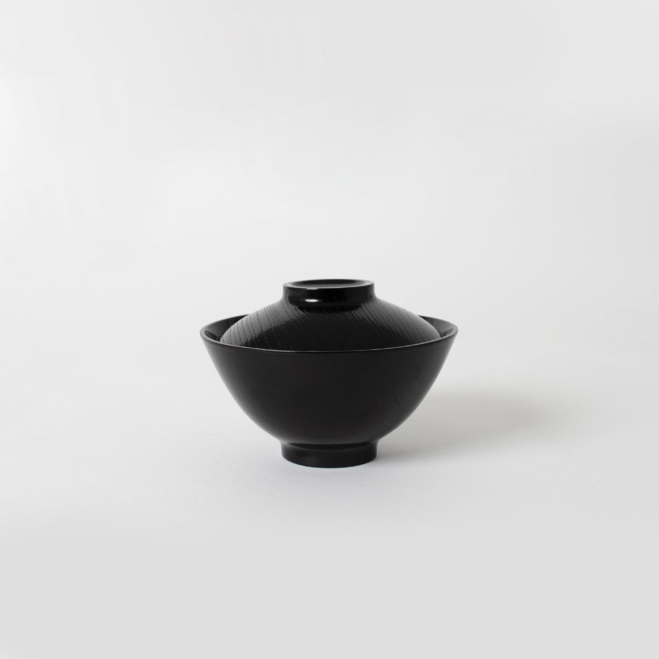 柳漆椀 外目弾き・小/黒黒