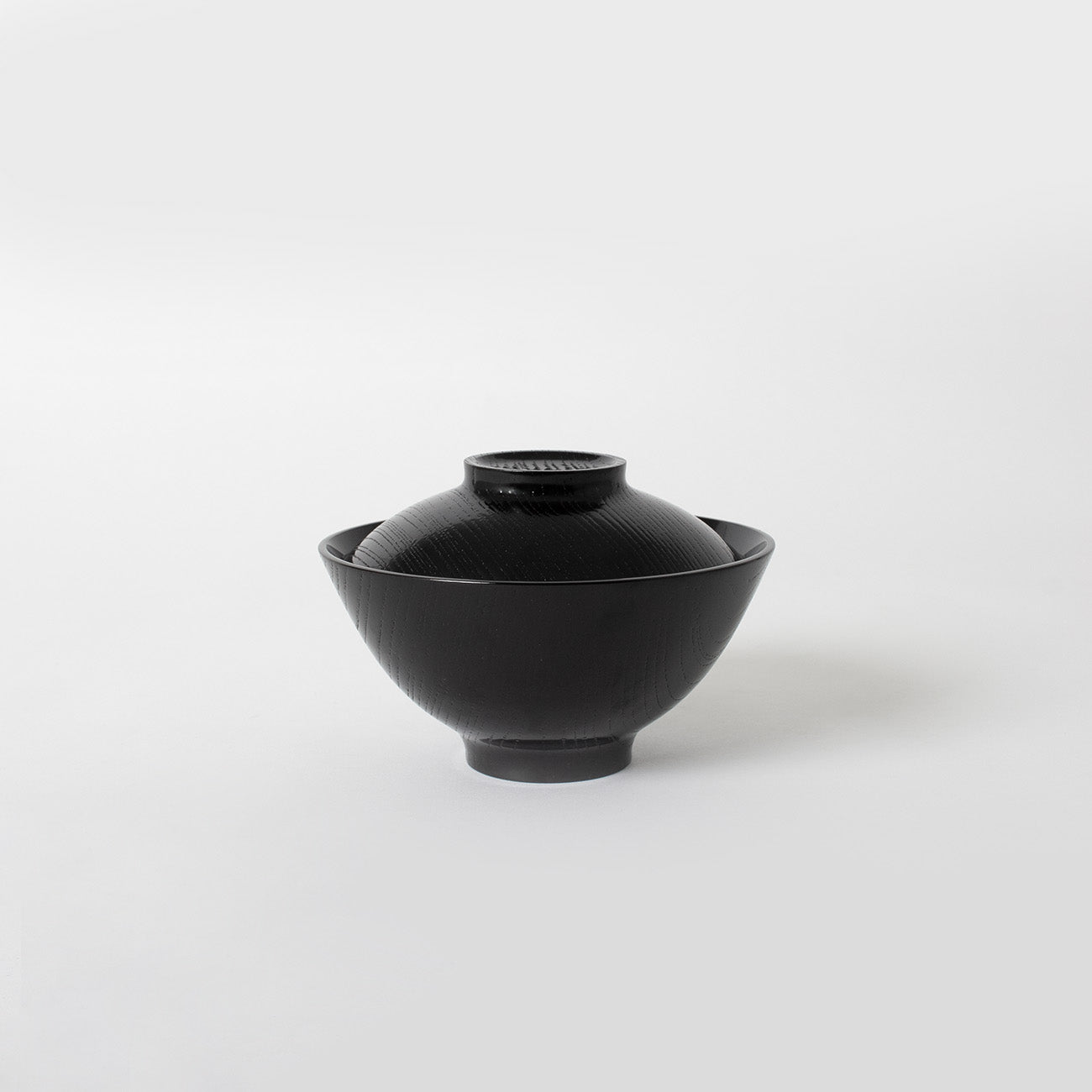 柳漆椀 外目弾き・大/黒黒