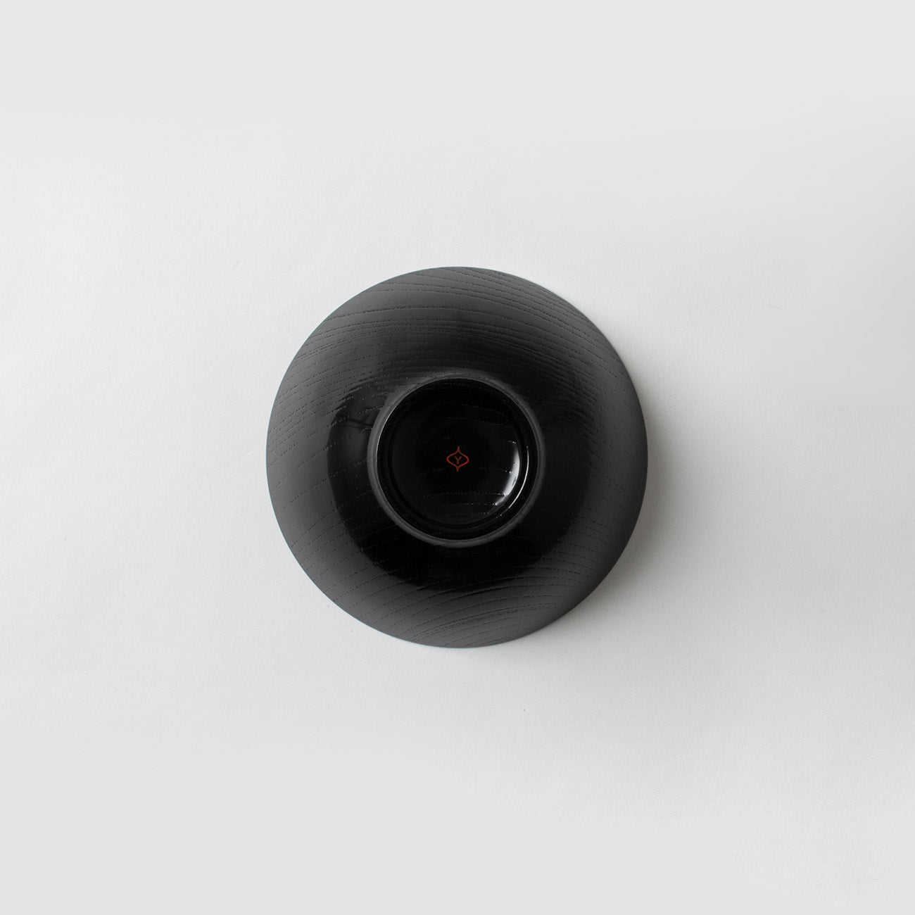 柳漆椀 外目弾き・大/黒黒