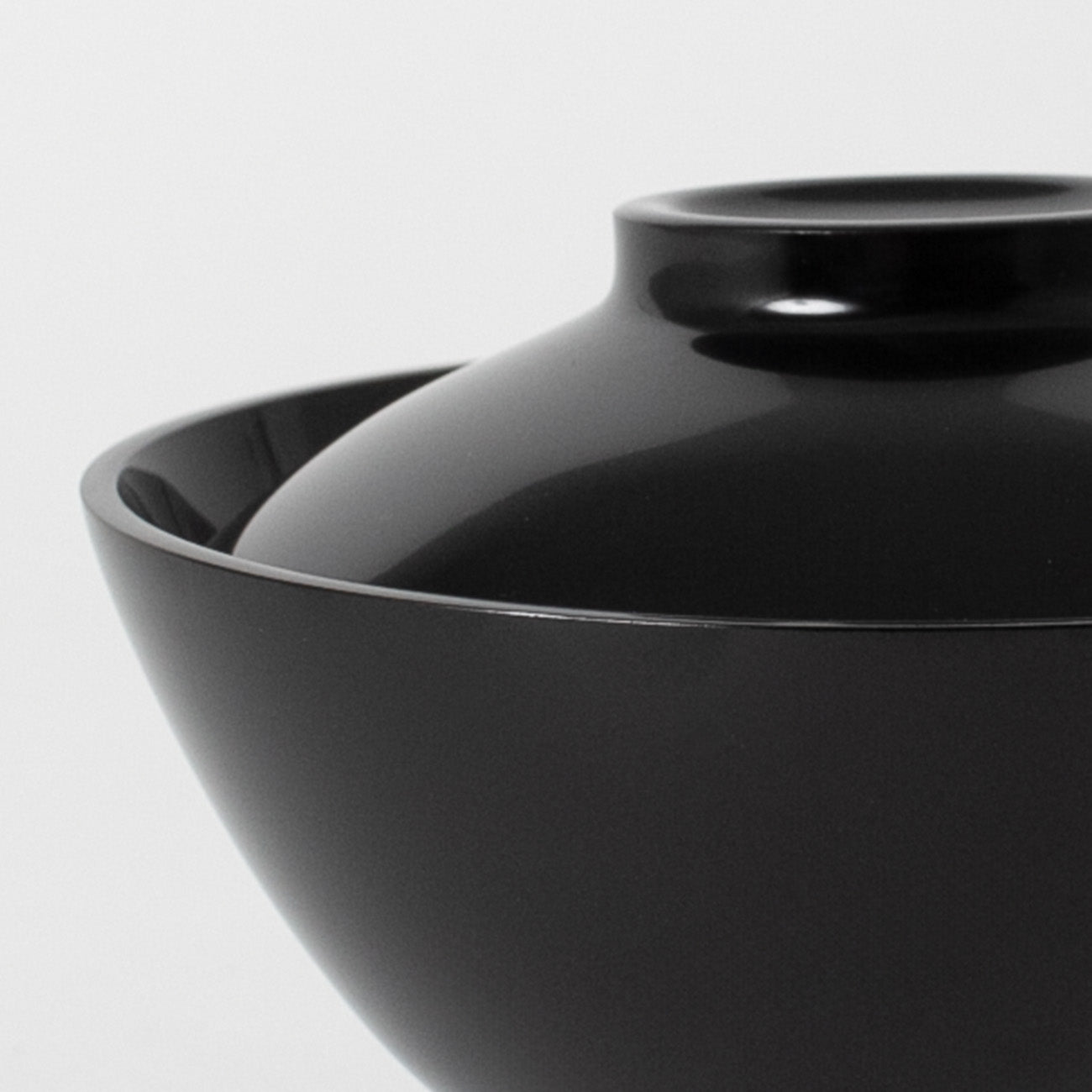 柳漆椀 総真塗り・小/黒黒