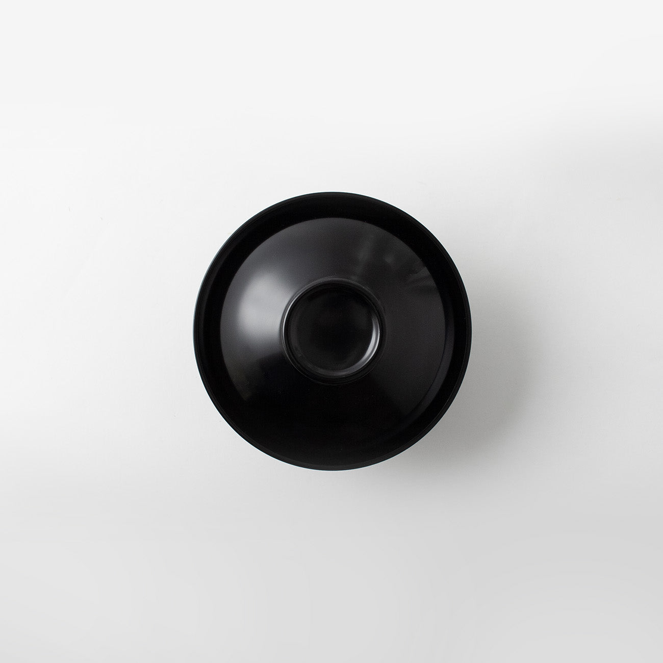 柳漆椀 総真塗り・大/黒黒