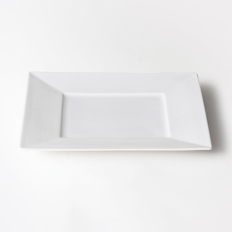 25cmスクエアワイドリムプレート