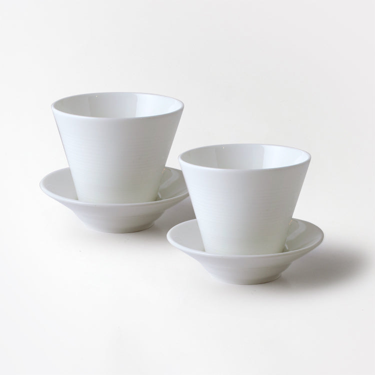 ペア7.5cm湯呑 (145cc)&ソーサー