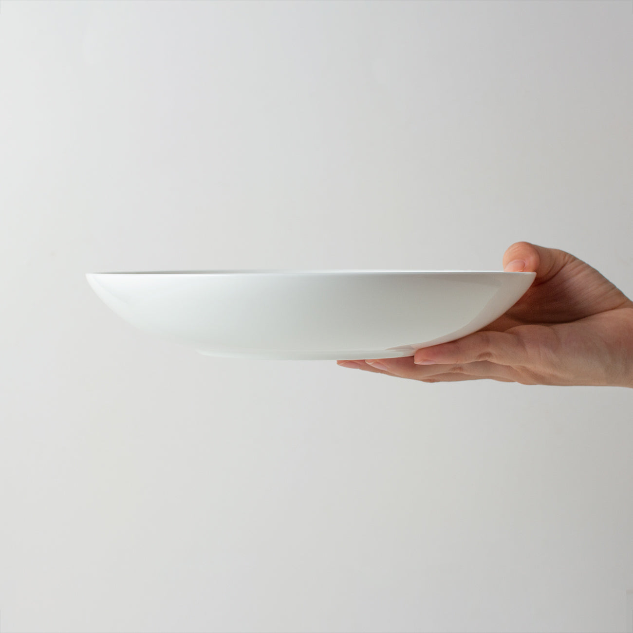 22cmディーププレート (アッシュグレー)