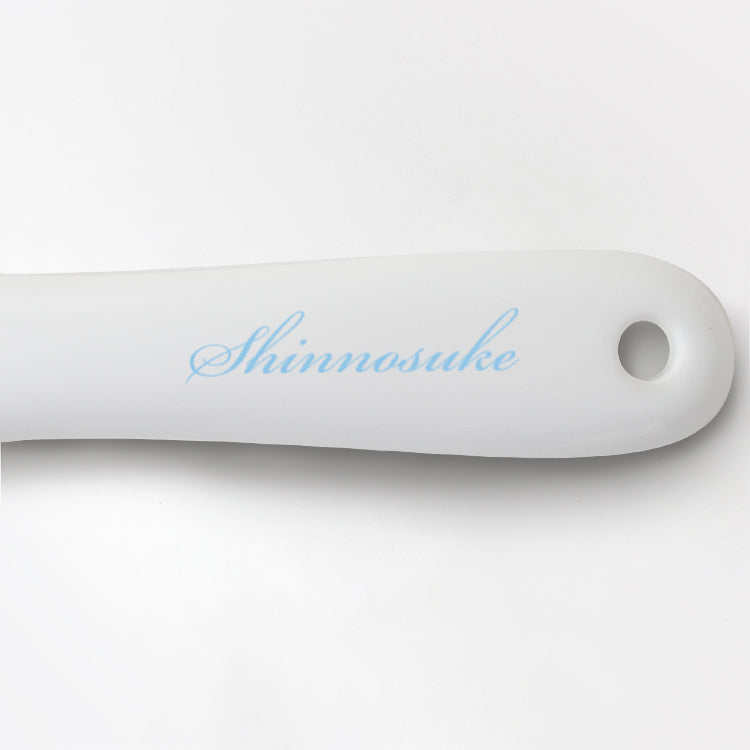 ベビースプーン アルファベット/ベビーブルー