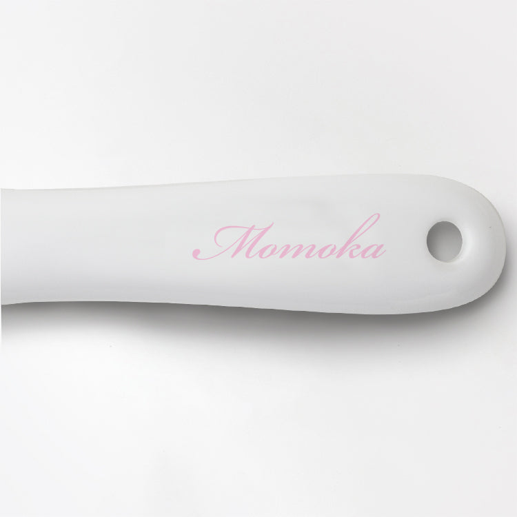 ベビースプーン アルファベット/ベビーピンク