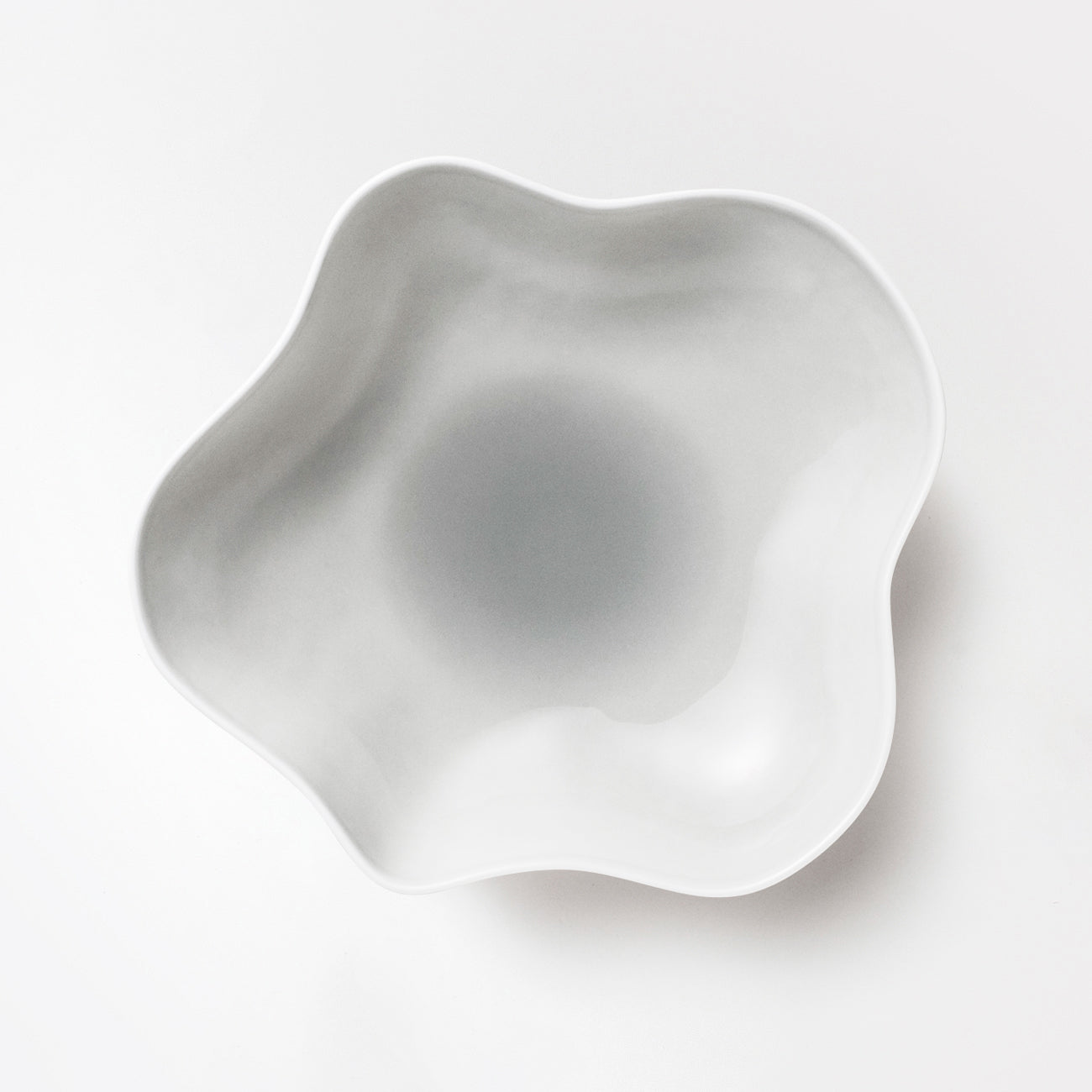 22cmディーププレート (アッシュグレー)