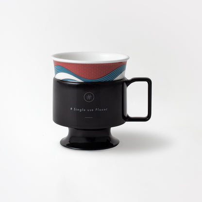 【復興支援商品】#Single use Planet cup (CLOUDY「Waves」)