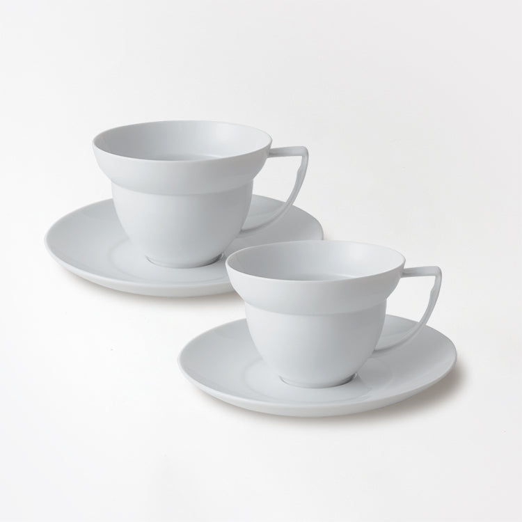 DUO コーヒーカップ&ソーサー 2客セット