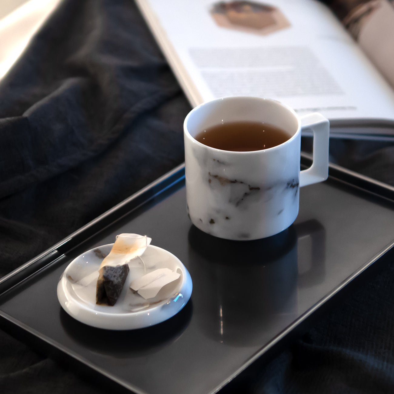 マグ (350cc)｜おしゃれカフェ食器｜MARBLE GREY｜ニッコー公式