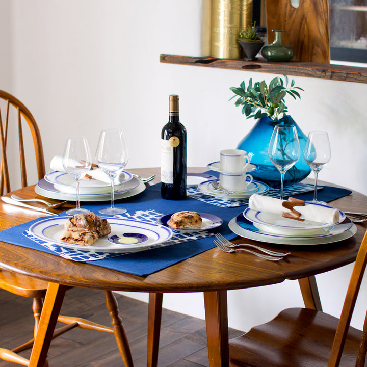 nikko食器｜Paola Navone｜ペアティタイムセット｜BLUE RING