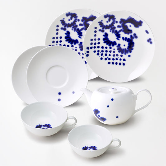 FLOWER DOTS ティータイムセット