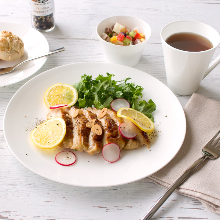 白いブランド食器｜新生活｜ペアプレート (25.5cm)セット