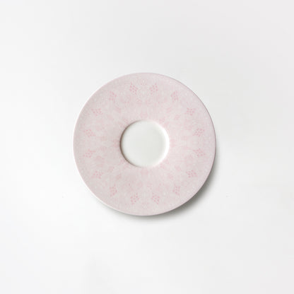 【復興支援商品】GEOMETRIC 16.5cmソーサー (ピンク)