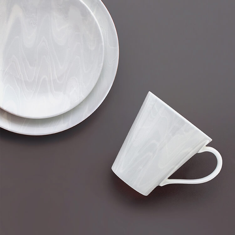 nikko食器｜Dorothy Feibleman｜WAVE ペアマグ (L)(360cc)セット