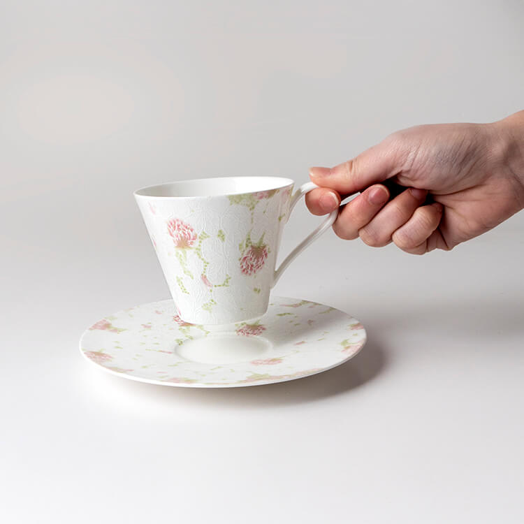 nikko食器｜Dorothy Feibleman｜CLOVER 16.5cmソーサー｜CLOVER