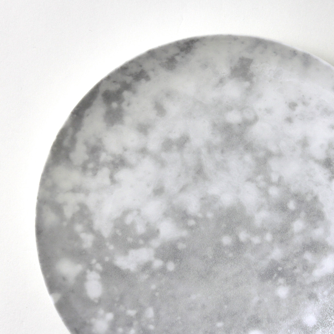 【復興支援商品】積雪 16.5cmプレート