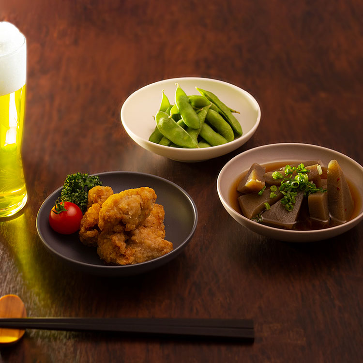nikko食器｜晩酌皿3枚セット (リラックスカラー)｜プレート・深皿