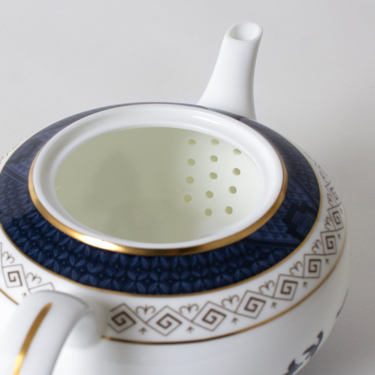 ティーポット(L)(800cc)｜レトロカフェ食器｜SANSUI｜ニッコー