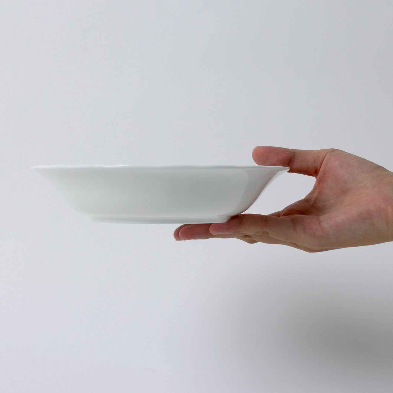 nikko食器｜18cmクープ皿｜プレート・深皿｜レトロカフェ食器｜ボーン