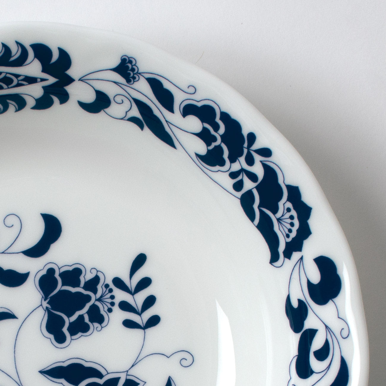 nikko食器｜18cmクープ皿｜プレート・深皿｜レトロカフェ食器｜ボーン