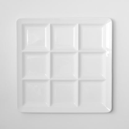 25cm9つ仕切皿